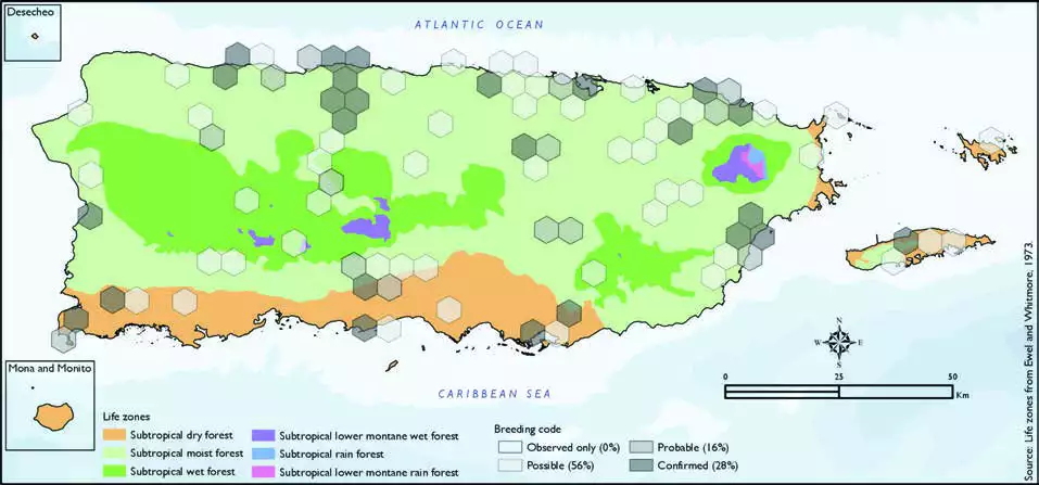 Pied-billed Grebe Distribution