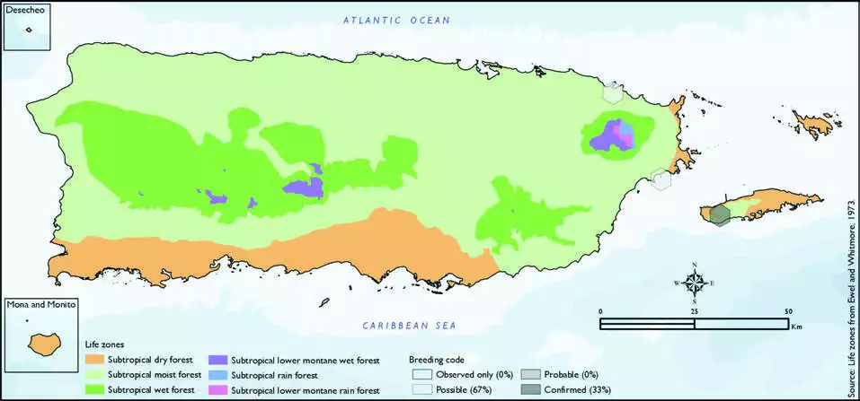 Bridled Quail-Dove Distribution