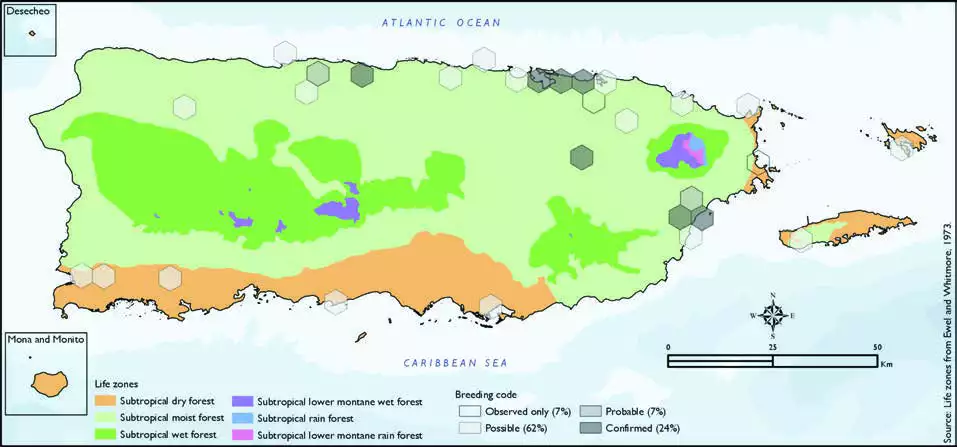 Least Bittern Distribution