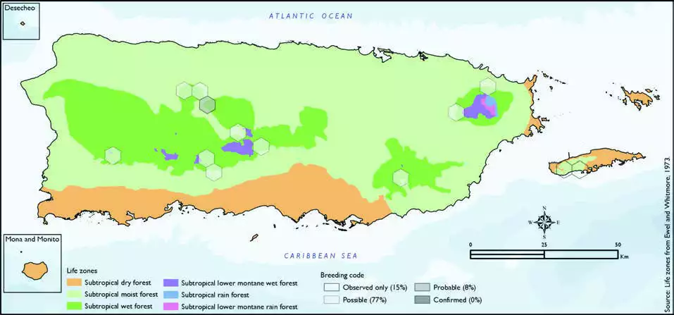 Broad-winged Hawk Distribution