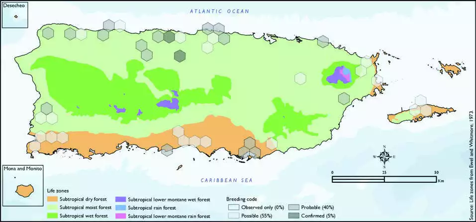 Grasshopper Sparrow Distribution