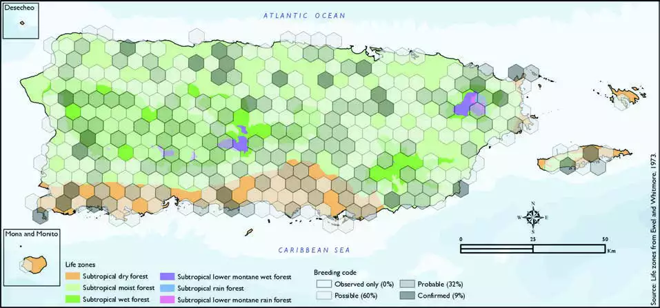 Shiny Cowbird Distribution