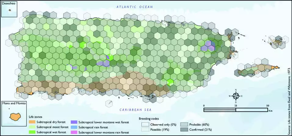 Bananaquit Distribution